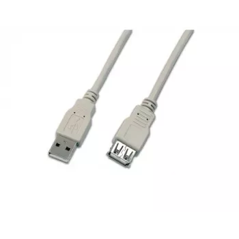 Wirewin USB 2.0 podaljšek A vtič na A vtičnico 5m siv USB A-A MF 5.0 GR