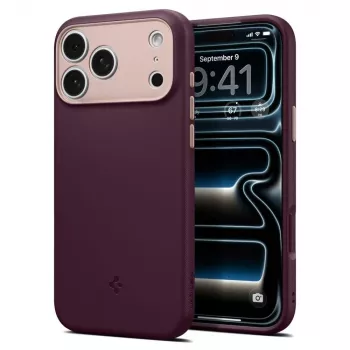 Spigen Nano Pop Mag MagSafe ovitek za iPhone 18 Pro Max / 17 Pro Max – Burgundy Bean