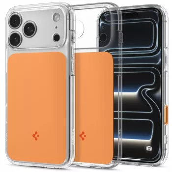 SPIGEN Ultra Hybrid T MagSafe iPhone 17 Pro / 18 Pro sijoč oranžen