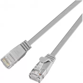 Wirewin Cat.6 U/UTP Slim patch kabel, 1,5 m, siv PKW-SLIM-KAT6 1.5