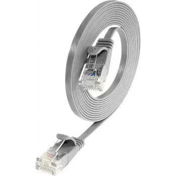 Wirewin Cat.6 U/UTP Slim patch kabel, RJ45, 10 m, siv PKW-SLIM-KAT6 10.0