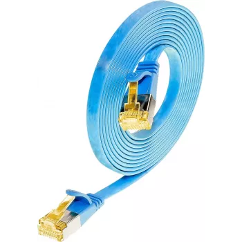 Wirewin Cat6a U/FTP Slim omrežni patch kabel 7m moder RJ45 10Gbps PKW-STP-SLIM-K6A 7.0 BL