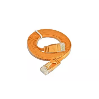 Wirewin Triotronik PKW-SLIM-KAT6 3.0 OR Cat6 U/UTP Slim Ethernet patch kabel, vtič RJ-45 na vtič, 3m, oranžen