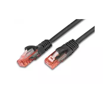 Wirewin PKW-UTP-KAT6 20,0 SW Cat6 U/UTP omrežni patch kabel, 20 m, črn
