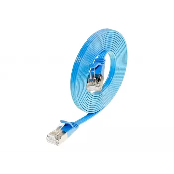 Wirewin Triotronik Cat6 U/FTP Slim Patch kabel, 3m, moder PKW-STP-SLIM-KAT6 3.0 BL
