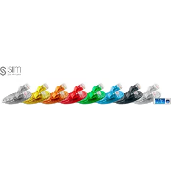 Wirewin PKW-LIGHT-K6 2.0 BL Cat.6 Slim-Light Patch kabel, U/UTP, 2,0 m, moder
