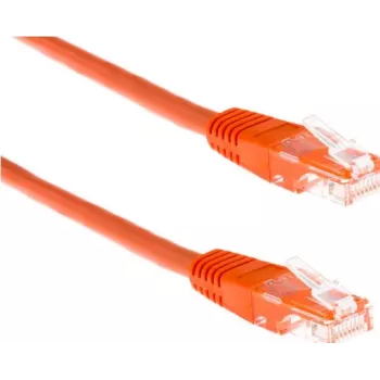 Wirewin Triotronik PKW-LIGHT-STP-K6 1.0 OR Cat6 F/FTP patch kabel, 1m, oranžen