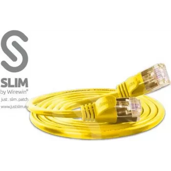 Wirewin Triotronik F/UTP Cat6 5m siv Ethernet patch kabel RJ45 na RJ45, Gigabit 1000 Mbps, Foiled Twisted Pair PKW-LIGHT-STP-K6 5.0 GE