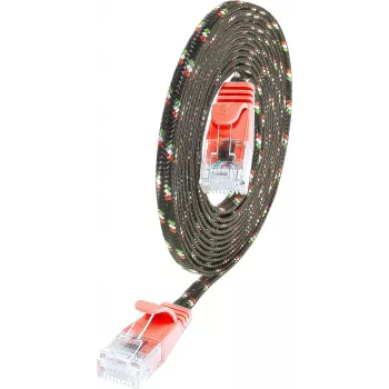 Wirewin SLIM Tough UTP patch kabel Cat6 U/UTP rdeč 0,25m RJ45 PKW-TOUGH-K6 0.25 RT