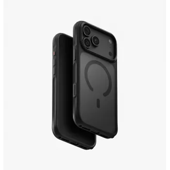 UNIQ Veren MagClick ovitek za polnjenje za iPhone 18 Pro Max / 17 Pro Max - Smoky Frost