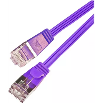 Wirewin Triotronik Cat6 U/FTP Slim Ethernet patch kabel, 3 m, vtič RJ-45 na vtič, baker, vijoličen PKW-STP-SLIM-KAT6 3.0 VT