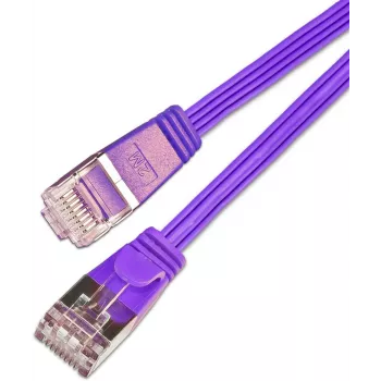 Wirewin SLIM STP omrežni kabel vijoličen 0,1 m Cat6 S/UTP (STP) (PKW-STP-SLIM-KAT6 0.1 VT)