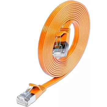 Wirewin Triotronik 0,15m Cat6 U/FTP patch kabel, RJ-45 na RJ-45, oranžen PKW-STP-SLIM-KAT6 0.15 OR