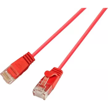 Wirewin Cat.6 Slim-Light mrežni kabel U/UTP 1,0 m rdeč PKW-LIGHT-K6 1.0 RT