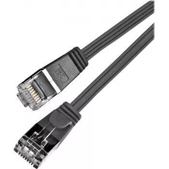 Wirewin SLIM S6 25 SW - Cat.6 SLIM mrežni kabel, S/FTP (PIMF), 25 m, črn PKW-STP-SLIM-KAT6 25.0 SW