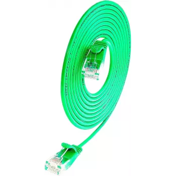 Wirewin SLIM UL6 1.5 GN - Cat.6 Slim-Light kabel, U/UTP, 1,5 m, zelen (PKW-LIGHT-K6 1.5 GN)