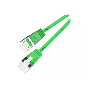 Wirewin PKW-LIGHT-STP-K6A 5.0 GN Cat 6a U/FTP tanek mrežni kabel, zelen, 5 m