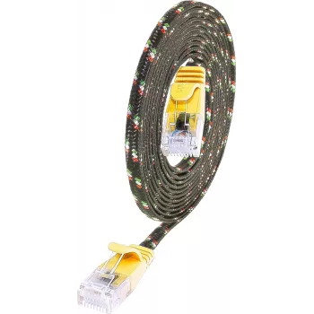 Wirewin Triotronik Cat6 U/UTP mrežni kabel, vtič RJ45 na vtič, 3 m, rumen PKW-TOUGH-K6 3.0 GE