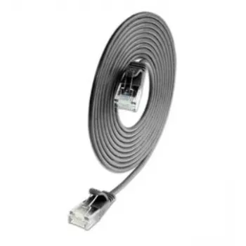 Wirewin SLIM CAT6A 10 Gigabit Slim patch kabel, U/UTP, premer 3,6mm, črn, 1,5m SLIM-L-UU-K6A 1.5 BK