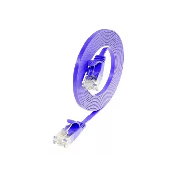 Wirewin Cat.6 U/UTP Slim Ethernet patch kabel, RJ45, 1,0 m, vijoličen PKW-SLIM-KAT6 1.0 VT