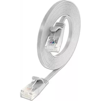 Wirewin Cat.6 U/UTP SLIM mrežni kabel, 3,0 m, bel, PKW-SLIM-KAT6 3.0 WS