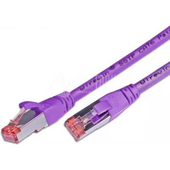 Wirewin CAT6 S/FTP LSOH mrežni kabel, 7,0m, vijoličen, RJ45, PKW-PIMF-KAT6 7.0 VT