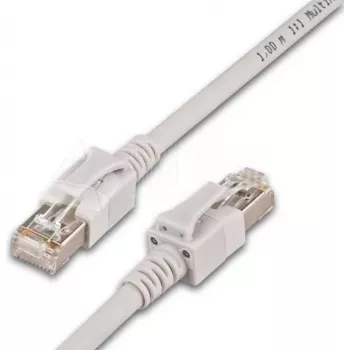 Wirewin PKL-PIMF-KAT6A 1.0 Cat6a S/FTP omrežni kabel, 1 m, siv