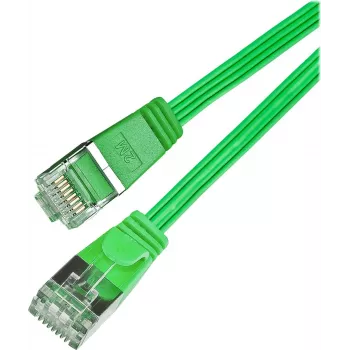 Wirewin Cat6 U/FTP Slim Ethernet patch kabel 0,75m zelen PKW-STP-SLIM-KAT6 0.75 GN