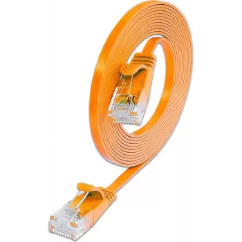 Wirewin Cat.6 Slim U/UTP patch kabel, 0,25 m, oranžen PKW-SLIM-KAT6 0.25 OR