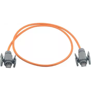 Wirewin Industrial CAT6A S/FTP PUR patch kabel, 2m, oranžen, IP67 RJ45 PKW-I2-SF-K6A-PUR 2.0 OR