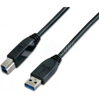 Wirewin USB 3,0 A-B kabel 0,5m črn USB 3,0 A-B MM 0,5 SW