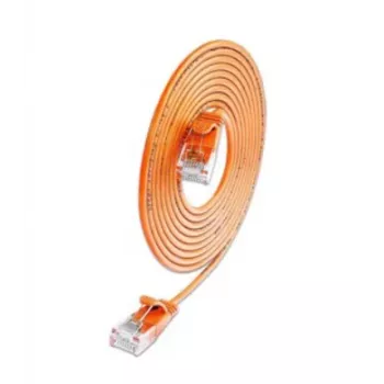 Wirewin SLIM KAT6A 10 Gigabit Light patch kabel okrogel, U/UTP, Ø 3,6 mm, oranžen (SLIM-L-UU-K6A 1.5 OR)