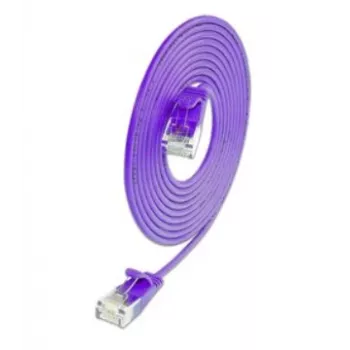 Wirewin SLIM KAT6A 10 Gigabit Light patch kabel, U/UTP, Ø 3,6 mm, vijoličen, 1,5 m SLIM-L-UU-K6A 1.5 VT