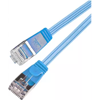 Wirewin Triotronik Cat 6 U/FTP Slim patch kabel, 20 m, vtič RJ-45 na vtič, moder PKW-STP-SLIM-KAT6 20.0 BL