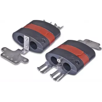 Optotec silikonsko tesnilo za kabel s hladnim krčenjem za 2 kabla (12-20mm), ovalno FTTx (FOCUS-ODCKIT-CCSO-2X20)