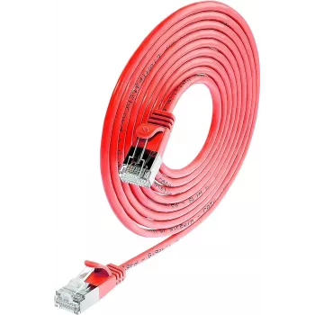 Wirewin SLIM SL6 1.5 RT - Cat.6 SLIM-Light kabel, U/FTP, 1,5 m, rdeč PKW-LIGHT-STP-K6 1.5 RT
