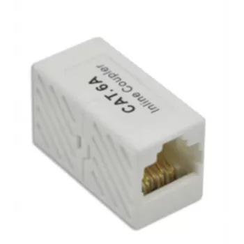 Wirewin WKUP KAT6A UTP RJ45 keystone vtičnica, bela