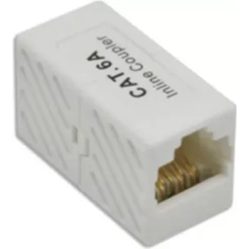 Wirewin WKUP KAT6A UTP RJ45 keystone vtičnica, bela