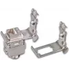 Wirewin adapter za DIN letev za montažo keystone vtičnic, kovinski keystone sistem (WKS DIN RAIL HOLDER 1)
