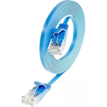 Wirewin SLIM U6 25 BL - Cat.6 slim patch kabel, U/UTP, 25 m, moder (PKW-SLIM-KAT6 25.0 BL)
