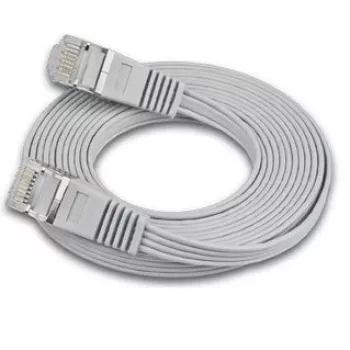 Wirewin Triotronik PKW-STP-SLIM-KAT6 0,1 WS - Cat6 U/FTP slim ethernetni patch kabel, 0,1 m, bel