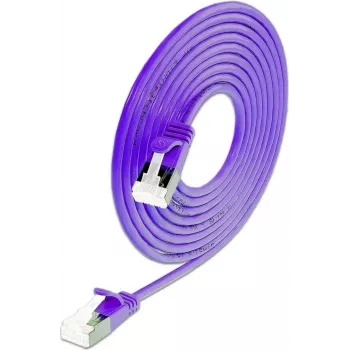 Wirewin Cat.6A 10 Gigabit slim patch kabel U/FTP, 0,25 m, vijoličen PKW-LIGHT-STP-K6A 0.25 VT