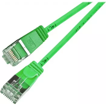Wirewin Triotronik PKW-LIGHT-STP-K6 10.0 GN Cat6 STP patch kabel, RJ-45 vtič na RJ-45 vtič, 10 m, zelen
