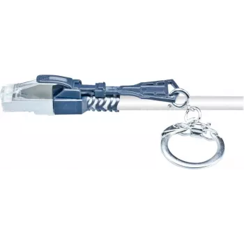 Wirewin Cat6a S/FTP patch kabel, RJ45, 0,3m, siv PKW-SL-SFTP-KAT6A 0.3 SW