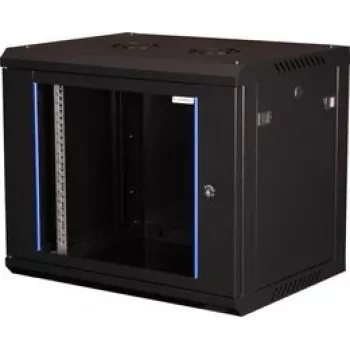 Wirewin 19 inch stensko ohišje, enodelno, Pro 3. generacija, 600x450mm, črno (WCAB PS3 600X450X9U B)