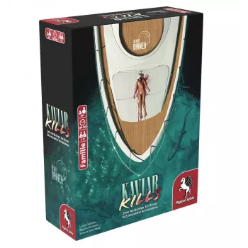 Pegasus Spiele Deadly Dinner – Kaviar Kills 19014G zabavna igra z detektivsko zgodbo