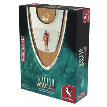 Pegasus Spiele Deadly Dinner – Kaviar Kills 19014G zabavna igra z detektivsko zgodbo