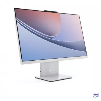 Lenovo IdeaCentre AIO 27 vse-v-enem računalnik, 27 inch FHD Touch, Intel Core Ultra 7 256V, 16 GB, 1 TB SSD, Windows 11, Cloud Grey F0JW001TPB
