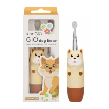 InnoGIO GIOdog 2+ GIO-452BROWN zvočna ščetka, rjava