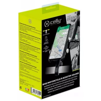CELLY Universal Armor držalo za kolo za pametne telefone do 6,7 palca, črno
